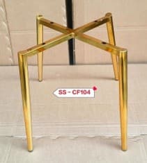 Chair Frame Gold 16.5 Inch (SS-CF104)