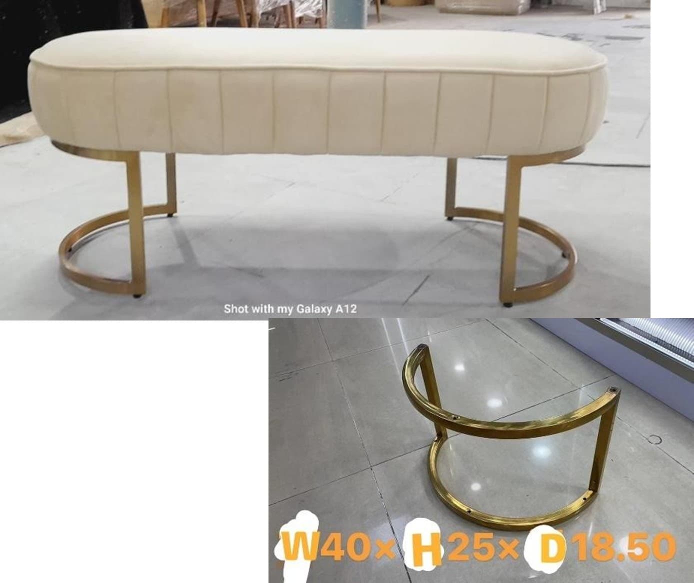 25 CM Gold Furniture Frame