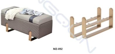 10 CM Gold Side Bench Frame