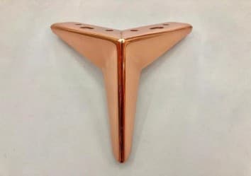 13 CM Rose Gold Furniture Leg