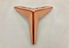 10 CM Rose Gold Furniture Leg