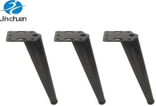 10 CM Black Furniture Leg
