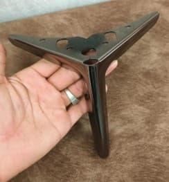 15CM Gun Black Furniture Leg