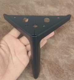 18CM Gun Black Furniture Leg