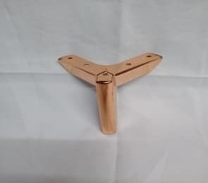 Vertex Black Furniture Leg