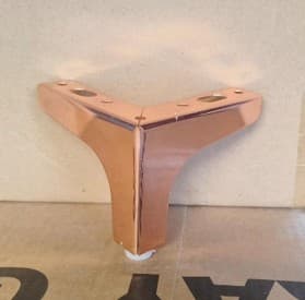 Aura Luxe Gold Furniture Leg
