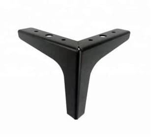 Midnight Black Furniture Leg 8CM