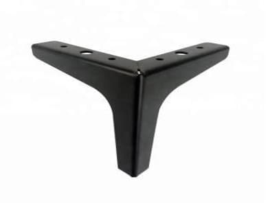 Obsidian Black Furniture Leg 10CM